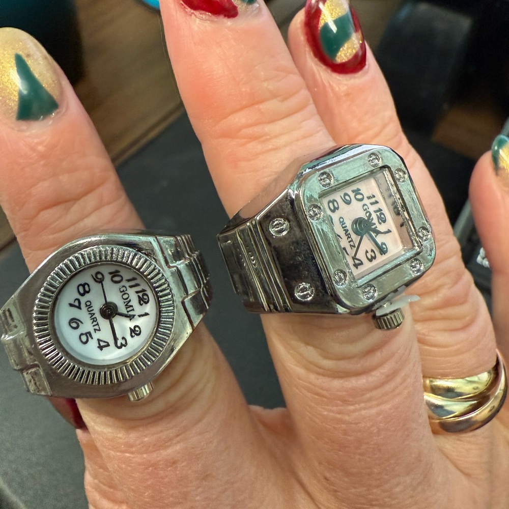 Silver Watch Rings - Picture 3 of 4